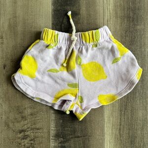 ZARA Baby Lemon Print Shorts | 9–12 Months
